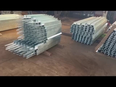 Coluna de parede de suporte-A