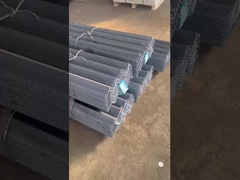 Lintels de aço galvanizado de 100*100*8 mm para a eficiência do quadro de portas de edifícios civis