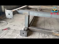 Estrutura de aço pré-projetada ecológica, montagem rápida, baixa pegada de carbono