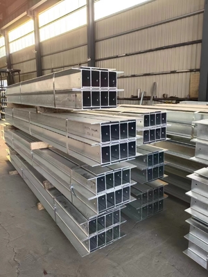 Aço galvanizado laminado a quente secção C postes PFC 100 x 50 vigas