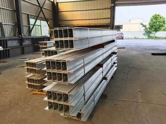DIN JIS PFC Galvanizado 100 mm C Secção de aço vigas para exterior