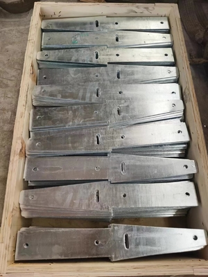 Resistente à corrosão Metal Betão Sleeper vedação Bracket aço galvanizado