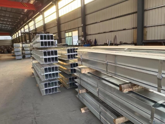 Q235B S355JR Metal Galvanizado Aço H Beam Posts Hot Dip