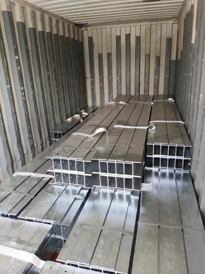 S275JR Serviço de soldadura de parede de retenção de vigas H galvanizadas