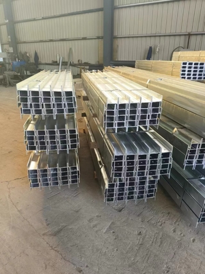 OEM Sleeper Metal Soldado Postes de Parede de Apoio HDG Galvanizado