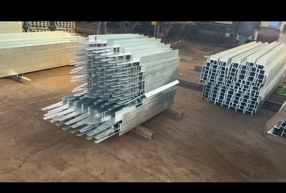 900-12000mm Superfície de aço galvanizado