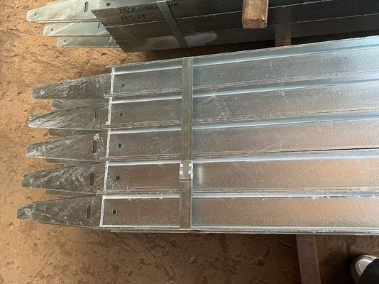 Alta resistência à corrosão Galvanizado I Beam Parede de retenção Infraestrutura de fortalecimento com padrão AISI JIS ASTM DIN E BS