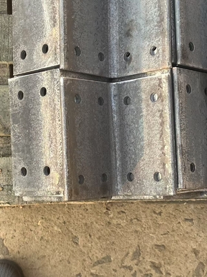 100*100*8 mm Lintel de ângulo de aço galvanizado Solução perfeita para estruturas fortes e resistentes