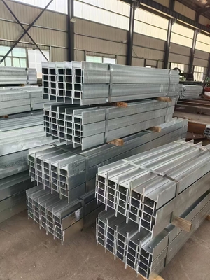 Postes de dormentes galvanizados de aço comprimento personalizável 900 mm-12000 mm