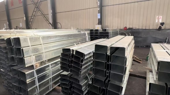 Formas pré-fabricadas de concreto de aço pesado para construção em grande escala