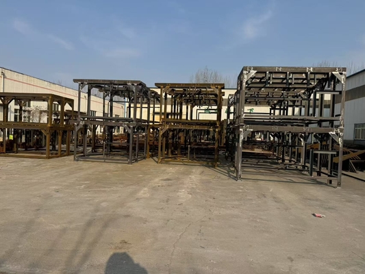 Base de turbina eólica de aço Recinto elétrico para apoio de gabinete elétrico na parte inferior da torre de vento