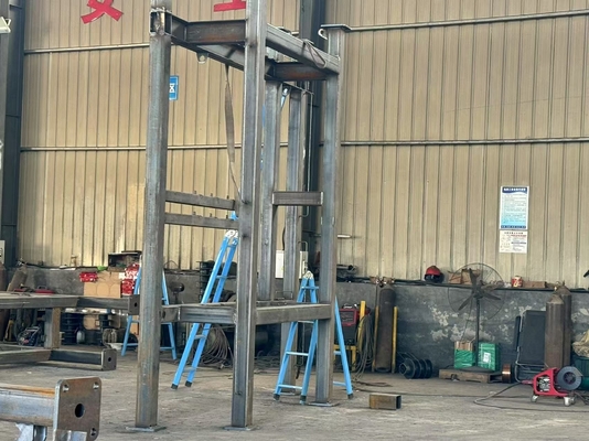 Quadro de suporte de aço anti-corrosição personalizado para equipamentos elétricos de torre de vento