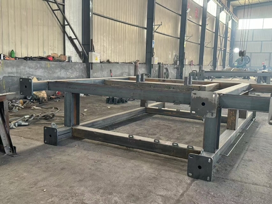 Estrutura de aço pré-fabricada de alta resistência para edifícios industriais