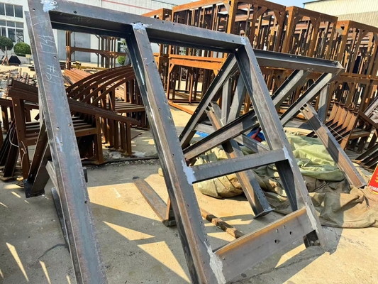 Sistemas de estrutura de aço pesado resistente à corrosão de alta resistência ideal para armazéns industriais edifícios comerciais