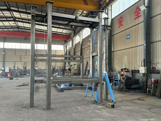 Soluções de aço estrutural resistente a intempéries resistente ao fogo fácil instalação para pontes estádios e estruturas de grande comprimento