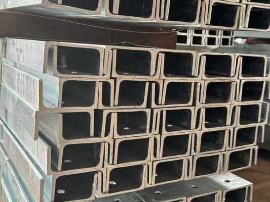 Aço Canal Laminado a Quente Canais Estruturais para Serviços Pesados Alta Estabilidade Resistente à Corrosão Para Construção de Pontes e Uso Industrial